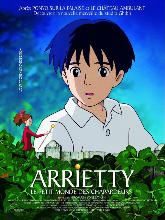 Affiche de Arrietty, le petit monde des chapardeurs