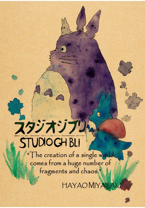 Affiche de Mon Voisin Totoro